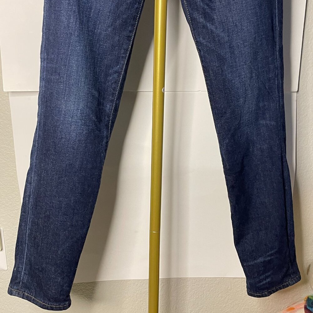 Frye Blue Straight Leg Jeans Size 30 Classic Bue Denim - Picture 3 of 12